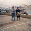 Maria con suo marito, il signor Agostino.
