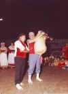Giugno 1982: il Gruppo Folkloristico alla Fiera di Roma.