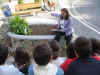 3 ottobre 2006: La Prima e la Seconda media "agliu Vado" con Paola Caccavale.