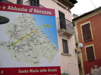 Rosciolo e Santa Maria in valle Porclaneta: dove stanno?