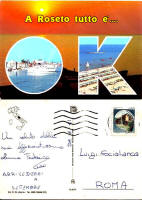 5. La cartolina di Federica da Roseto.