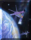 Satelliti artificiali (Immagine di David A. Hardy)