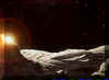 Sbarco su Mercurio (Immagine di David A. Hardy)
