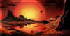 Proxima Centauri (Immagine di David A. Hardy)