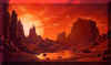 Proxima Centauri (Immagine di David A. Hardy)
