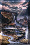Venere mentre viene "terraformato" (Immagine di David A. Hardy)