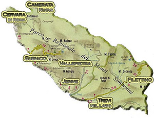 La guida turistica on-line del Parco Naturale Regionale dei Monti Simbruini