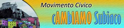 Il sito del Movimento Civico "cAMbIAMO Subiaco"