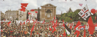 La Sinistra italiana alla grande e bellissima manifestazione di sabato 20 ottobre 2007.