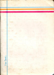 Secondo Quaderno: da luned 18 marzo 1985 a mercoled 5 giugno 1985.