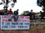24/1000, "Il Paese smascherato", 30 ottobre 2008. (Roma, piazza del Popolo: corteo e manifestazione di protesta per l'odio del governo Berlusconi contro i bambini e i ragazzi italiani)