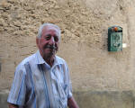 298/1000, Zi' Mario, detto Abissino, alla Festa delle Cantine. Anticoli Corrado, 8 agosto 2014.