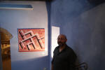 356/1000, L'artista e insegnante Eclario Barone. Fotografia di Laura Amicone, 9 giugno 2012.