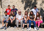 461/1000, la Classe 2013-2016 della Scuola media di Anticoli Corrado con il professor Scialanca. Anticoli Corrado, 3 giugno 2015.