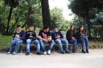 693/1000, La Classe 2009 - 2012 della Scuola media di Anticoli Corrado a Villa Celimontana, Roma, il 3 aprile 2012.