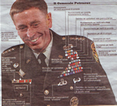 David Petraeus, comandante in capo delle forze Usa in Iraq.