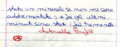 Antonella, sabato 23 novembre 1985