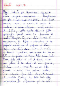 Flavio, sabato 30 novembre 1985