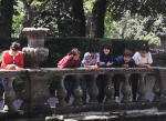 3. A villa Lante di Bagnaia.