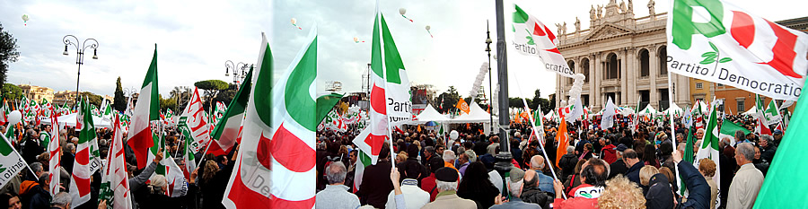 1. L'Italia della Ricostruzione col Partito democratico e con Pier Luigi Bersani il 5 novembre 2011.