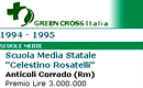 Maggio 1995: Con il divertente racconto "In Acqua!", Elisa Cara e Federica Splendori, alunne di Seconda della Classe 1993-1996, vincono il premio di 3.000.000 di lire messo in palio dalla Green Cross.