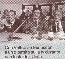 Michele De Lucia, "Il Baratto - Il Pci e le televisioni: le intese e gli scambi fra il comunista Veltroni e l'affarista Berlusconi negli anni Ottanta".