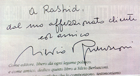 Per la serie "Com' decaduta la Sorbona": l'ortografia berlusconiana.