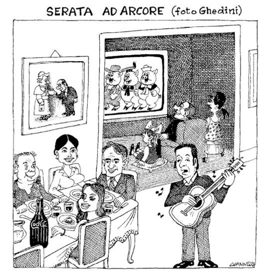 Serata ad Arcore (dal Corriere della Sera del 28 gennaio 2011).