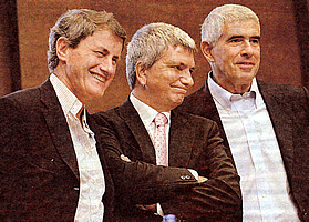 Per la serie "Bellezze allo sbaraglio": l'Alemanno, il Vendola e il Casini candidati a "mister Italia".