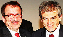 Per la serie "Dimmi con chi vai e ti dirò chi sei": il Chiamparino con Calderoli, Tremonti, Carfagna, Marchionne, Fassino, Maroni, Ratzinger e Moratti.