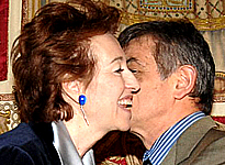 Per la serie "Dimmi con chi vai e ti dirò chi sei": il Chiamparino con Calderoli, Tremonti, Carfagna, Marchionne, Fassino, Maroni, Ratzinger e Moratti.