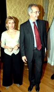 Per la serie "Quando imparate a dirci addio?": Concita De Gregorio e Walter Veltroni.