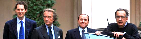 Il partito Fiat: Agnelli, Montezemolo, un antico amore e Marchionne.