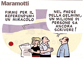 Mariastella Gelmini secondo "L'Unit" di venerd 30 settembre 2011.