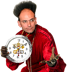 Per la serie "Quelli che si fanno dare la sveglia (cattolica) al collo": Enrico Letta.