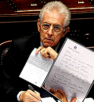 Per la serie "La mamma degli Scilipoti  sempre incinta": la corsa dello Scilipoti per il Berlusconi e il biglietto del Letta Enrico per il Monti.
