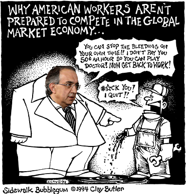 Per la serie "L'Amerikano": fino a che punto ingrasser Sergio Marchionne?