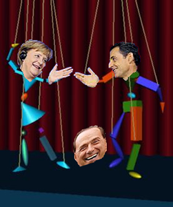Contro Berlusconi "Merkozy", contro Bersani la finta "sinistra"
