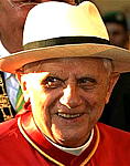 Per la serie "Io non c'entro, non l'ho mica inventata io la religione": Joseph Ratzinger.
