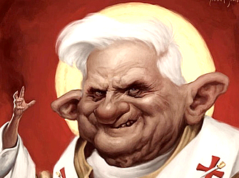Per la serie "Faustino e Mefistofele": il Monti e il Ratzinger.