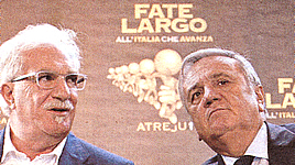 Per la serie "Fate largo all'Italia che inciucia": il Bonanni, il Sacconi e il Letta.