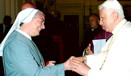 Per la serie "Cattolici": Mimmo Laddaga, Nicola Vendola, Livia Turco, Margherita Bramato, Joseph Ratzinger e Alberto Tedesco.