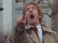 Donald Sutherland nel remake de "L'invasione degli ultracorpi" girato da Philip Kaufman nel 1978: la faccia dello Stato etico.