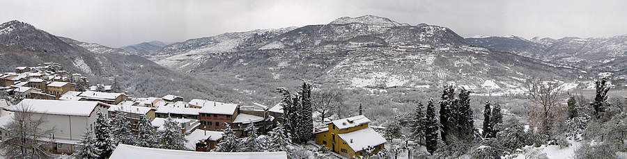 La Valle dellAniene venerd 10 febbraio 2012.