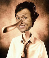Per la serie "Nasi da Pinocchio": uno che se ne dispiace e una Fornero che ne va tronfia.