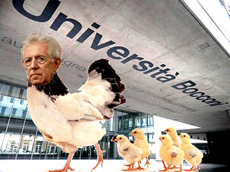 Per la serie "La madre ce l'ha data Dio, il padre ce lo scegliamo noi": il Monti e i suoi piccoli cloni dell’università Bocconi.