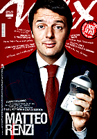 Per la serie "Gli allattati dal Bongiorno e dal Marchionne": il Renzi col relativo biberon.