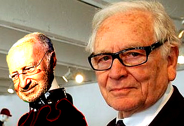 Per la serie "Sarti e manichini": il Cardin col suo manichino Orsoni, sindaco finto-sinistro di Venezia.