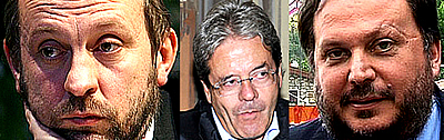 Per la serie "Le belle facce di quelli che vogliono il Monti-bis": il Ceccanti, il Gentiloni e il Tonini.