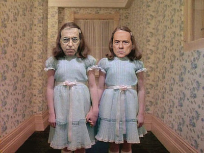 Per la serie "Nella Storia le farse si ripetono come tragedie": il Monti e il Berlusconi.